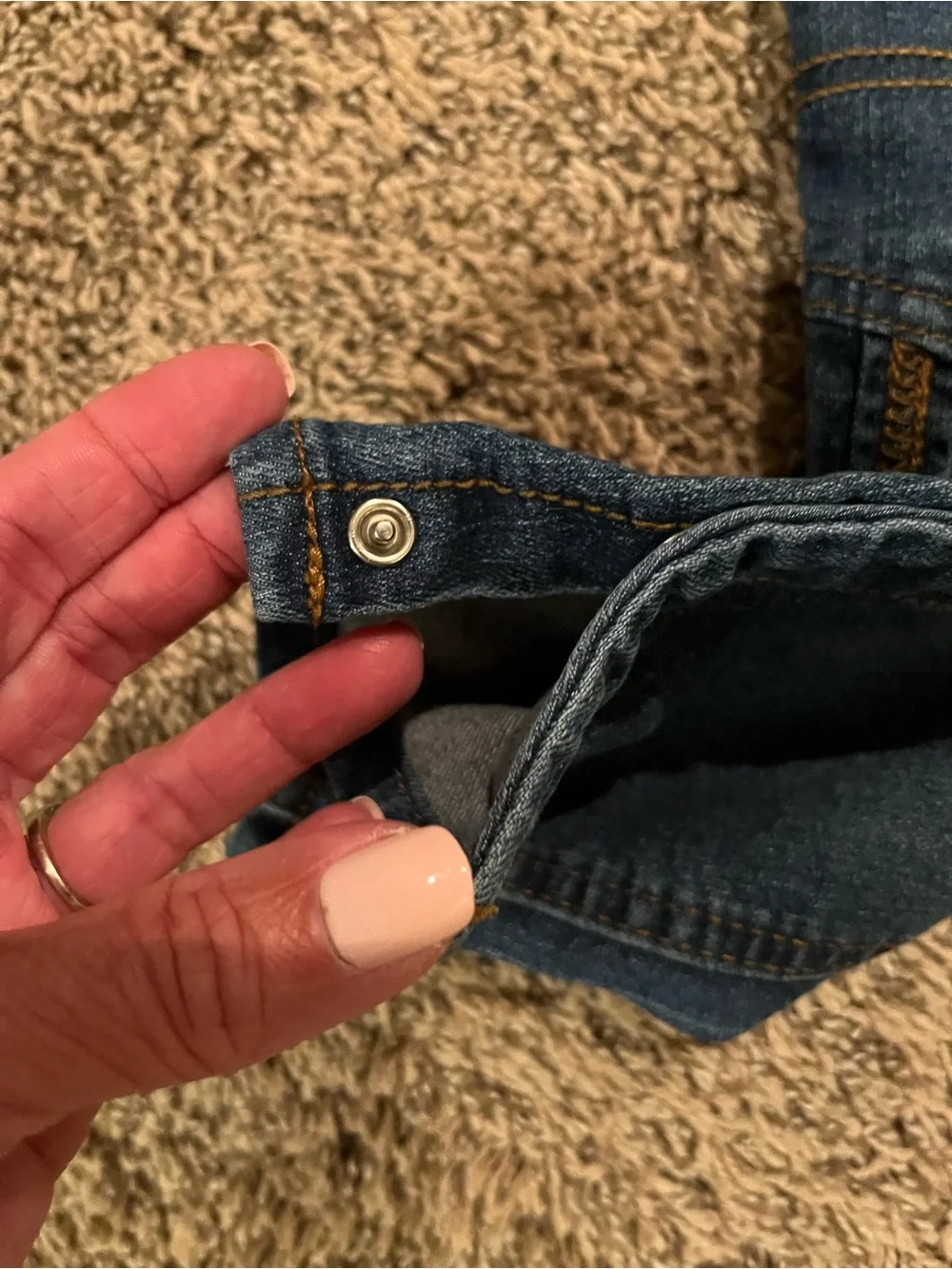 OshKosh B'gosh Classic Dark Blue Denim Overalls